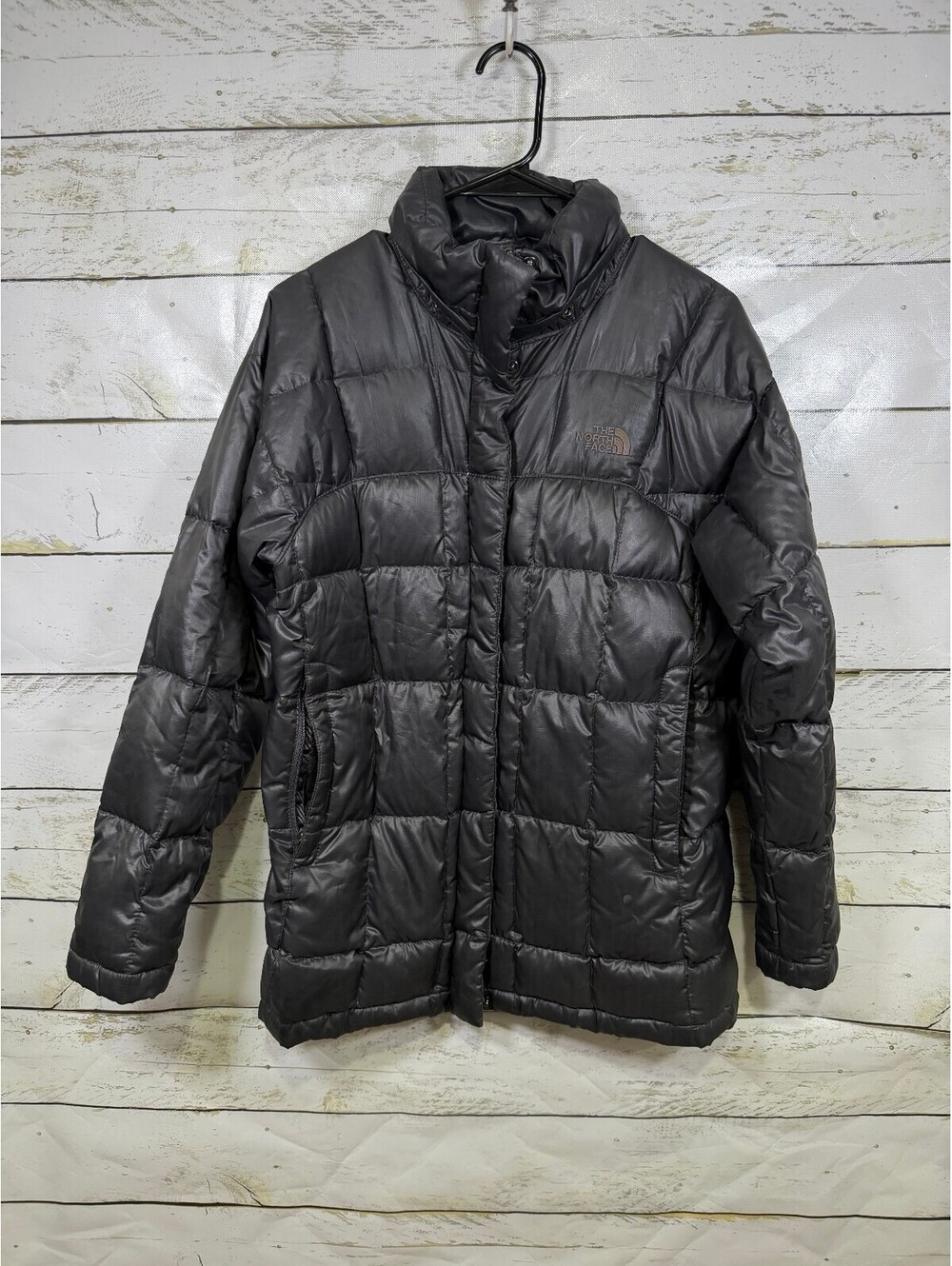 The North Face 600 Fill Grey Puffer Down Jacket Women's Size Small